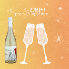 Chardonnay frizzante 4+2 ZDARMA