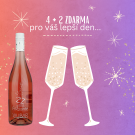 Cabernet Moravia rosé frizzante 4+2 ZDARMA